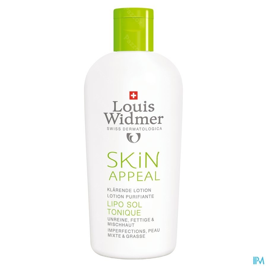 Louis Widmer Skin Appeal Lipo Sol Tonic Zonder Parfum 150ml