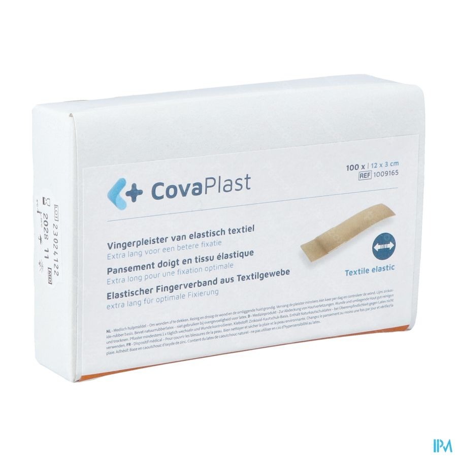 Pansement Doigt 12x3cm 100 Covarmed
