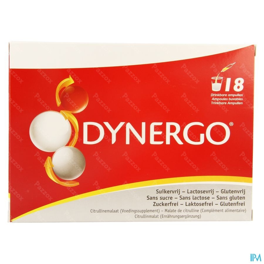 Dynergo 10ml 18 Drinkbare Ampullen