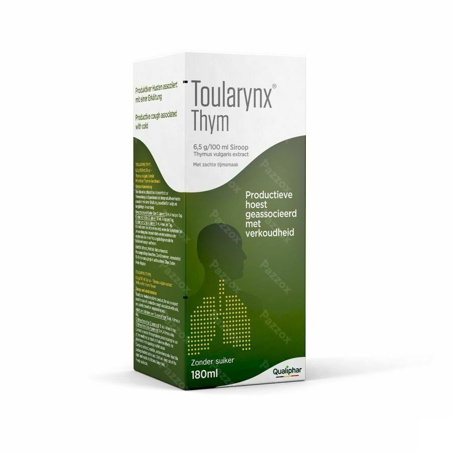 Toularynx Thym Slijmhoest Siroop 180ml