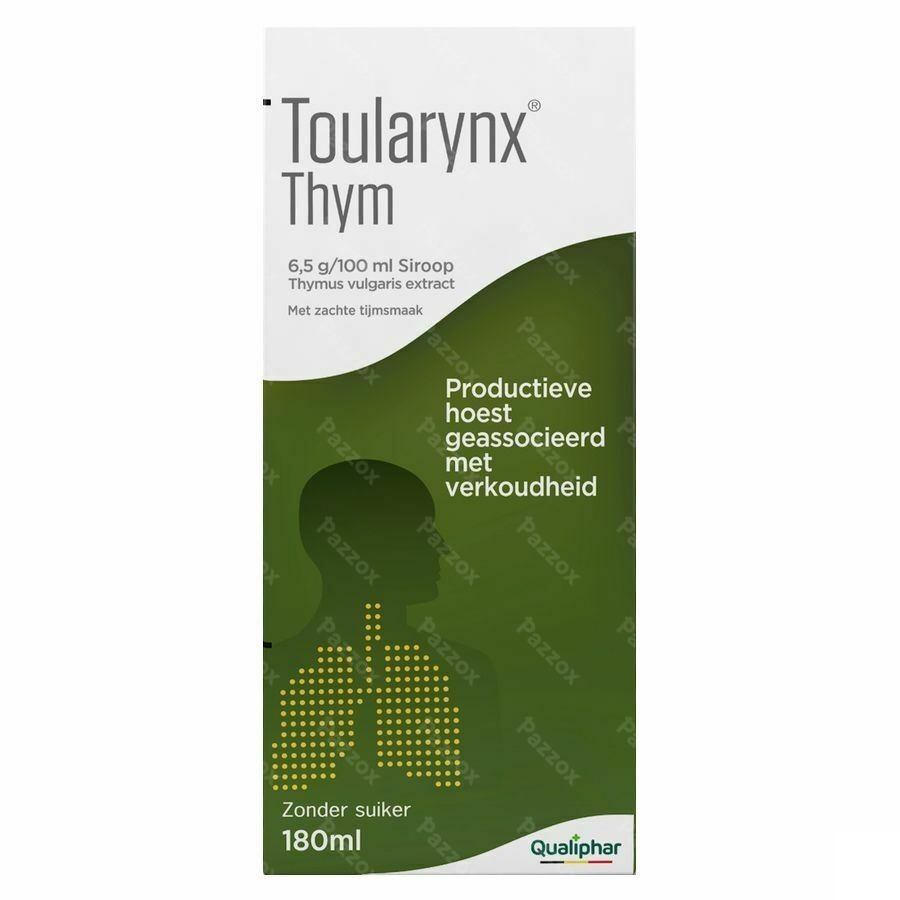 Toularynx Thym Slijmhoest Siroop 180ml