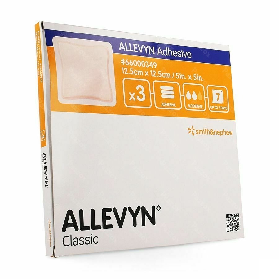 Allevyn Adh Pans Hydrocel. 12,5x12,5cm 3 66000349
