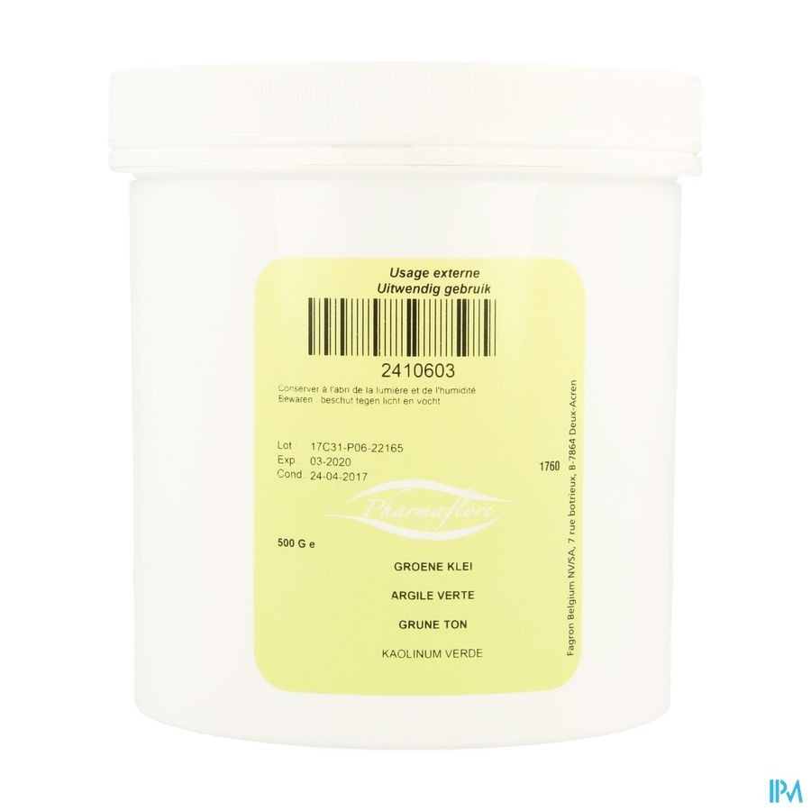 Groene Klei Gemalen 500g Fag