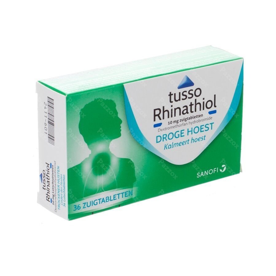 Tusso Rhinathiol 10mg Zuigtabletten 36