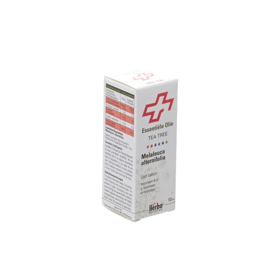 Tea-tree Loof Takken Herba Helv. Ess Olie 10ml