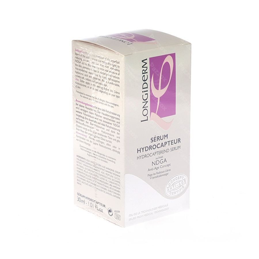 Longiderm Serum Hydrocapteur A/age Visage 30ml