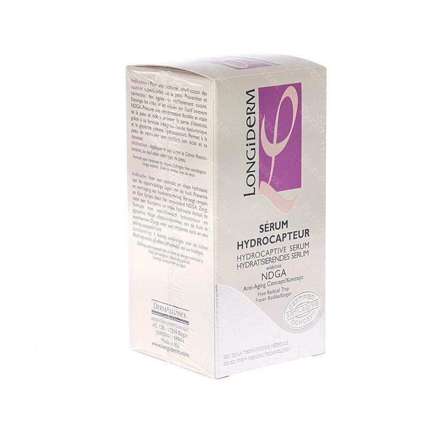 Longiderm Serum Hydrocapteur A/age Visage 30ml