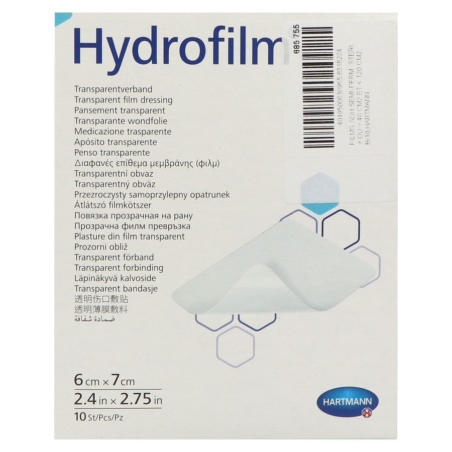 Hydrofilm 6x7cm 10 P/s
