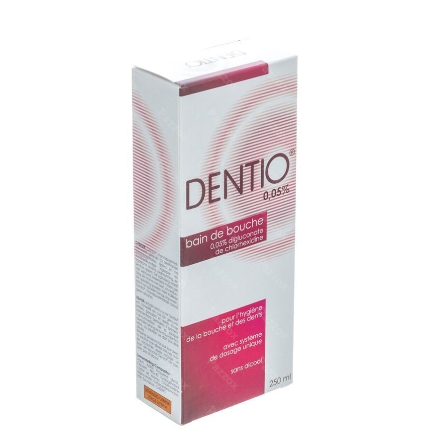 Dentio Rouge 0,05% Bain De Bouche 250ml