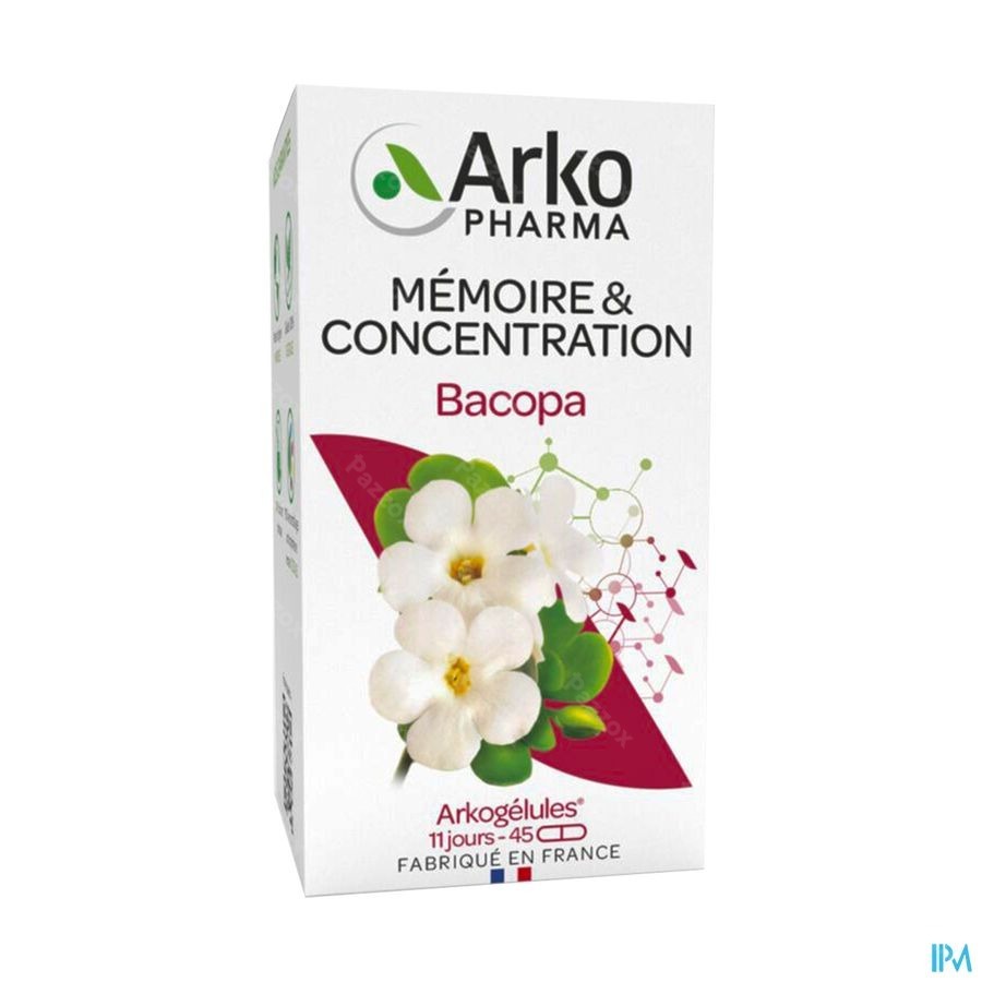 Arkogelules Bacopa Vegetal 45