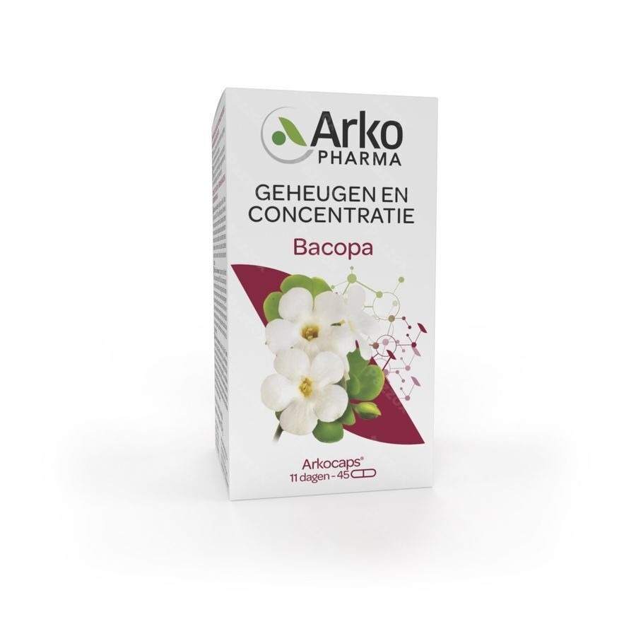 Arkocaps Bacopa Plantaardig 45