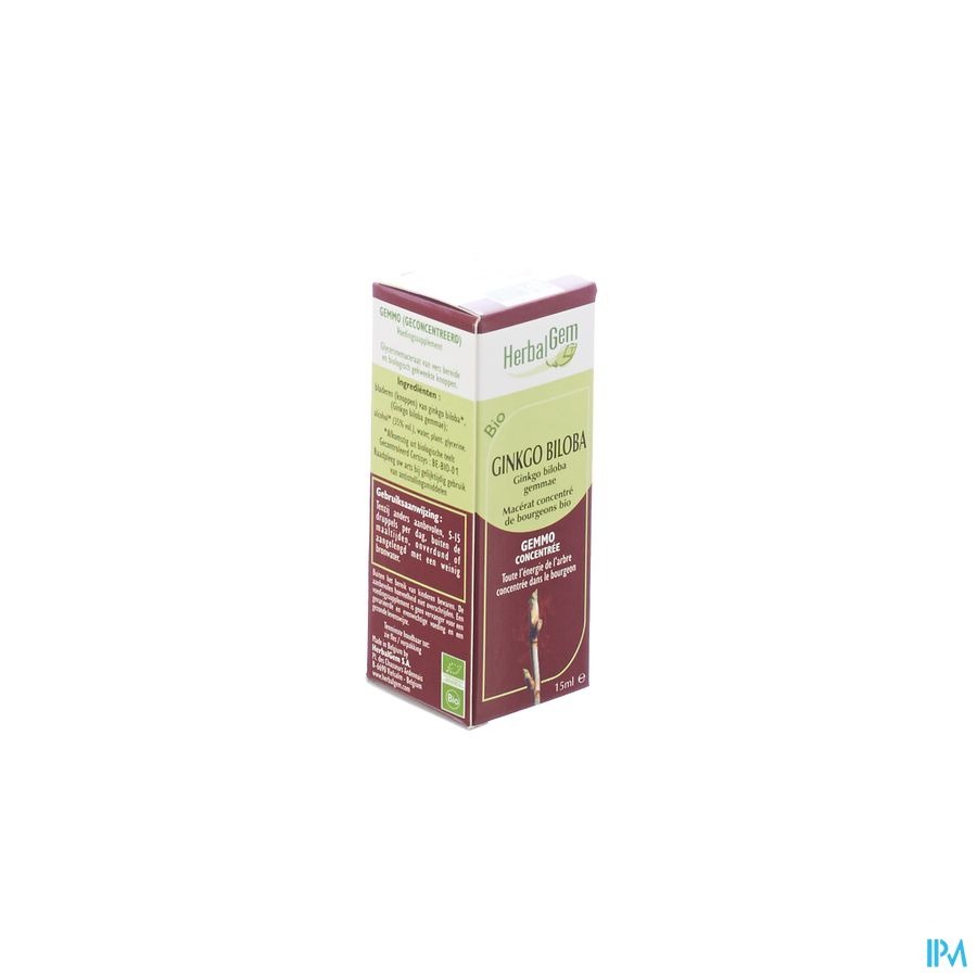 Herbalgem Ginkgo Biloba Macerat 15ml