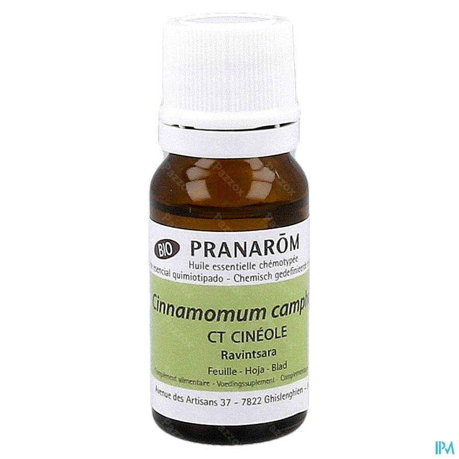 Pranarôm Ravintsara Bio Huile Essentiel 10ml