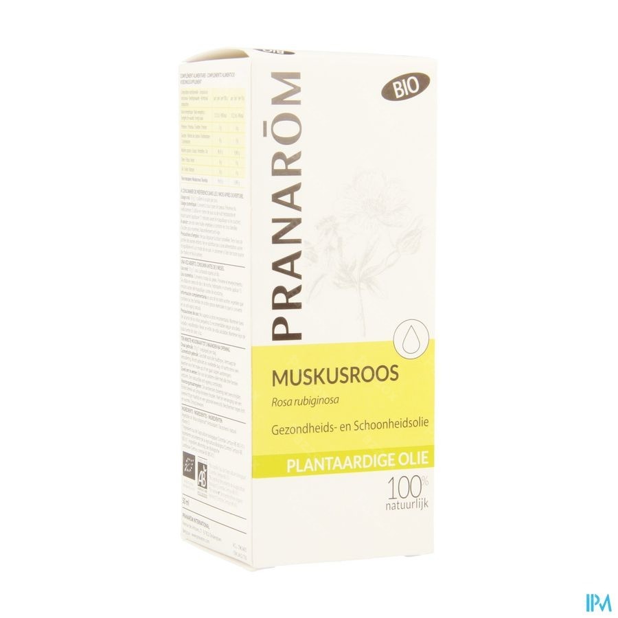 Pranarôm Plantaardige Olie Wilde Rozen Bio 50ml