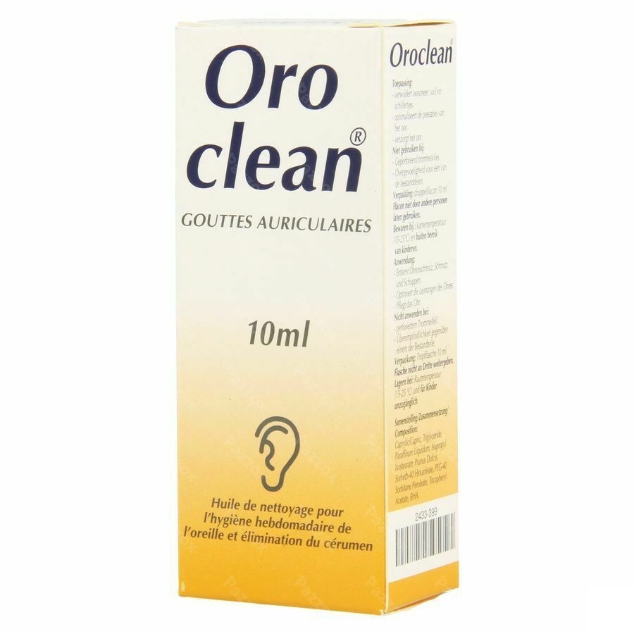 Oroclean Gutt Auriculaires Nettoyantes 10ml