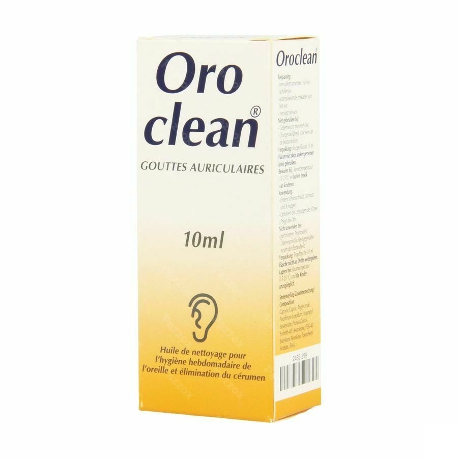 Oroclean Gutt Auriculaires Nettoyantes 10ml