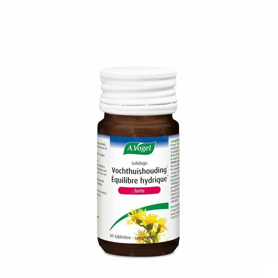 A.Vogel Solidago Vochthuishouding Tabletten Forte 60 Stuks