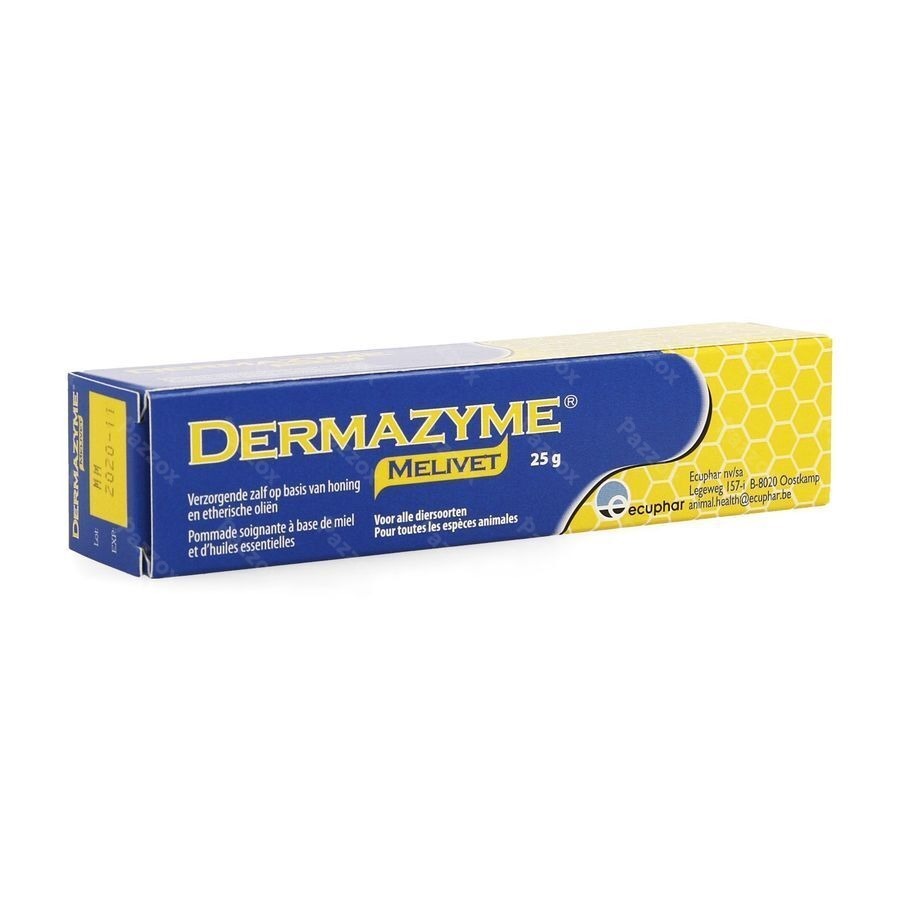 Dermazyme Melivet Pommade Tube 25g