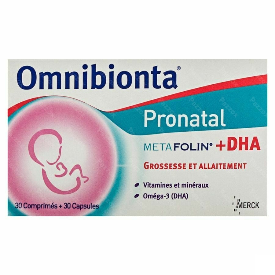 Omnibionta Pronatal + Dha Tabl 30+caps 30