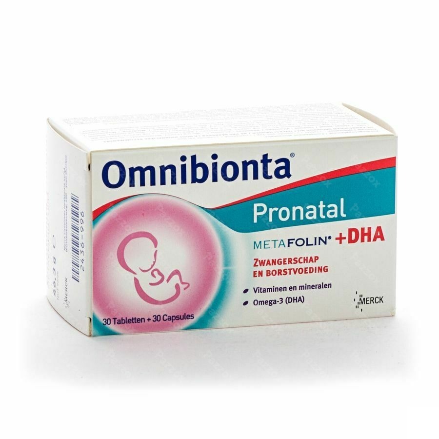 Omnibionta Pronatal + Dha Tabl 30+caps 30