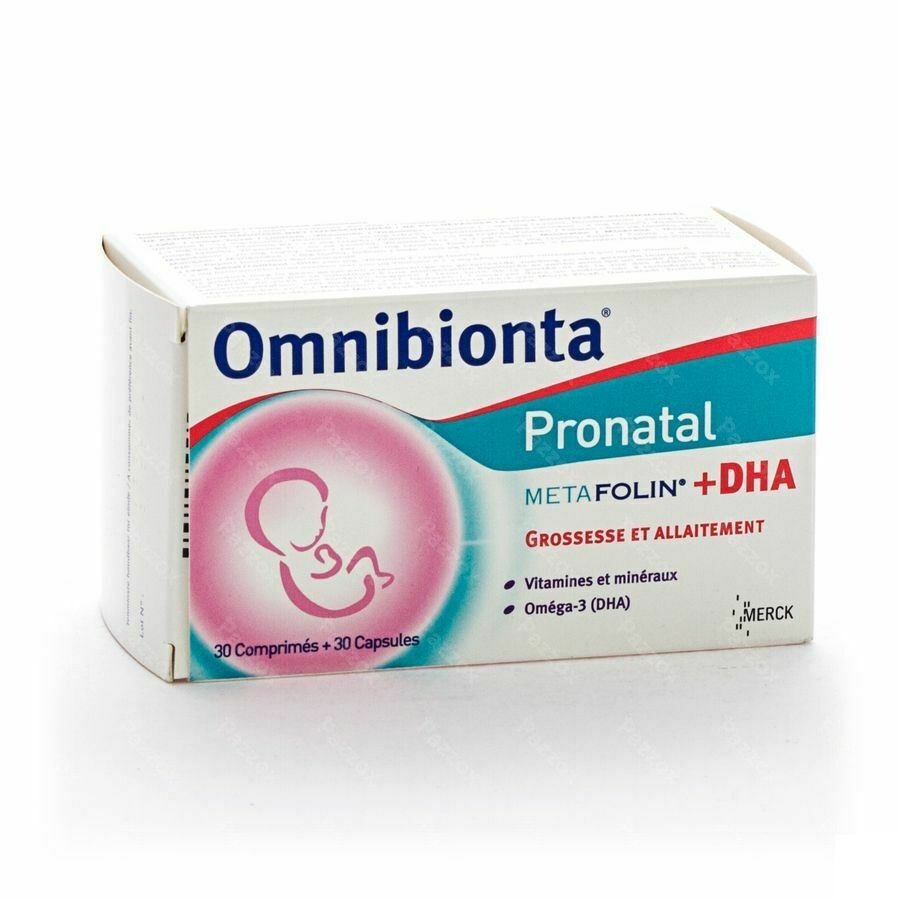 Omnibionta Pronatal + Dha Tabl 30+caps 30
