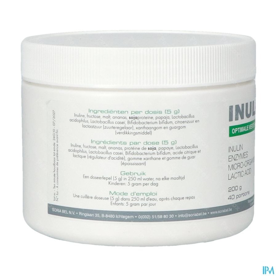 SoriaBel Inulac Poudre 200g