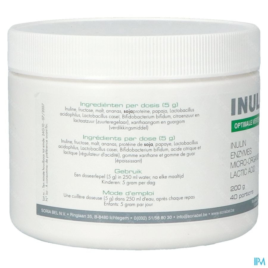 SoriaBel Inulac Poudre 200g