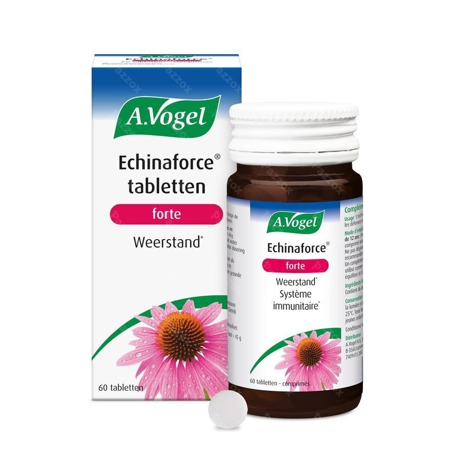 A.Vogel Echinaforce Forte Voedingssupplement Weerstand 60 Tabletten