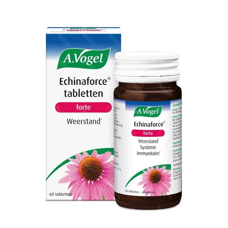 A.Vogel Echinaforce Forte Voedingssupplement Weerstand 60 Tabletten