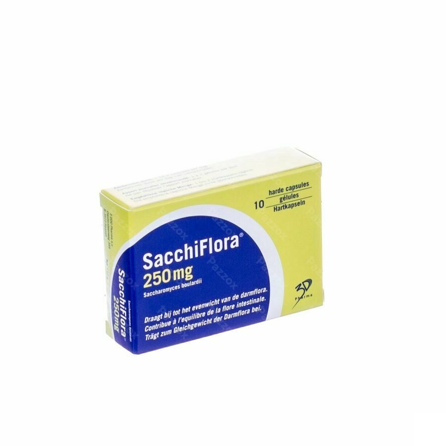 Sacchiflora 250mg Caps Dur 10 Blister