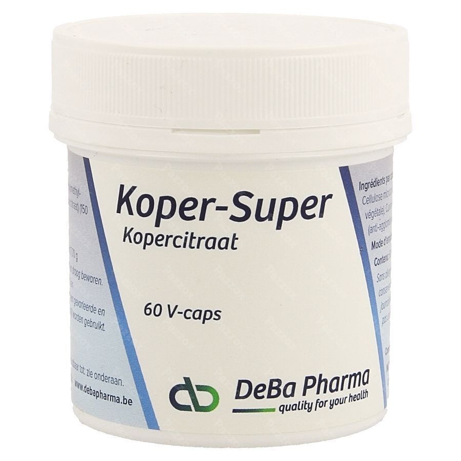 Cuivre Super Caps 60 Nf Deba