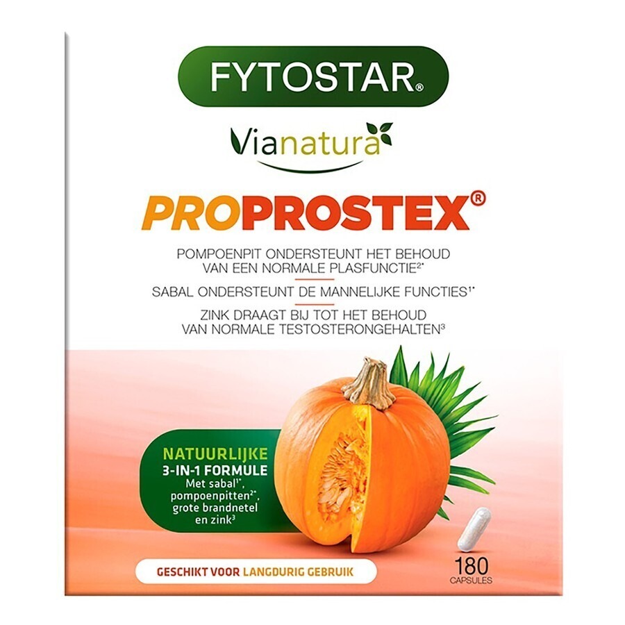 Via Natura Proprostex Mannelijke Functies 180 Capsules 
