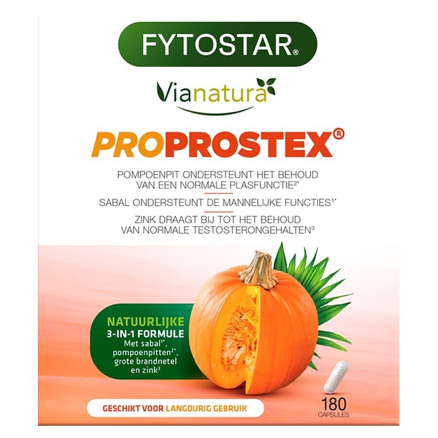 Via Natura Proprostex Mannelijke Functies 180 Capsules 
