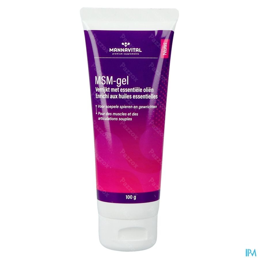 Mannavital Msm-gel Gel 100g