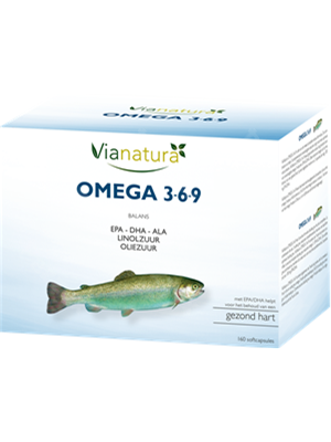 Via Natura Omega 3-6-9 Maxi 160 Softcaps