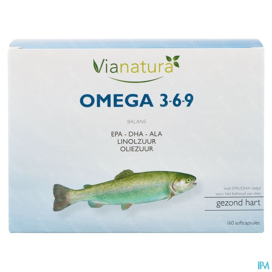 Via Natura Omega 3-6-9 Maxi 160 Softcaps