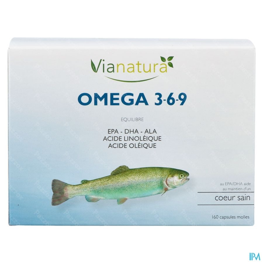 Via Natura Omega 3-6-9 Maxi Softcaps 160