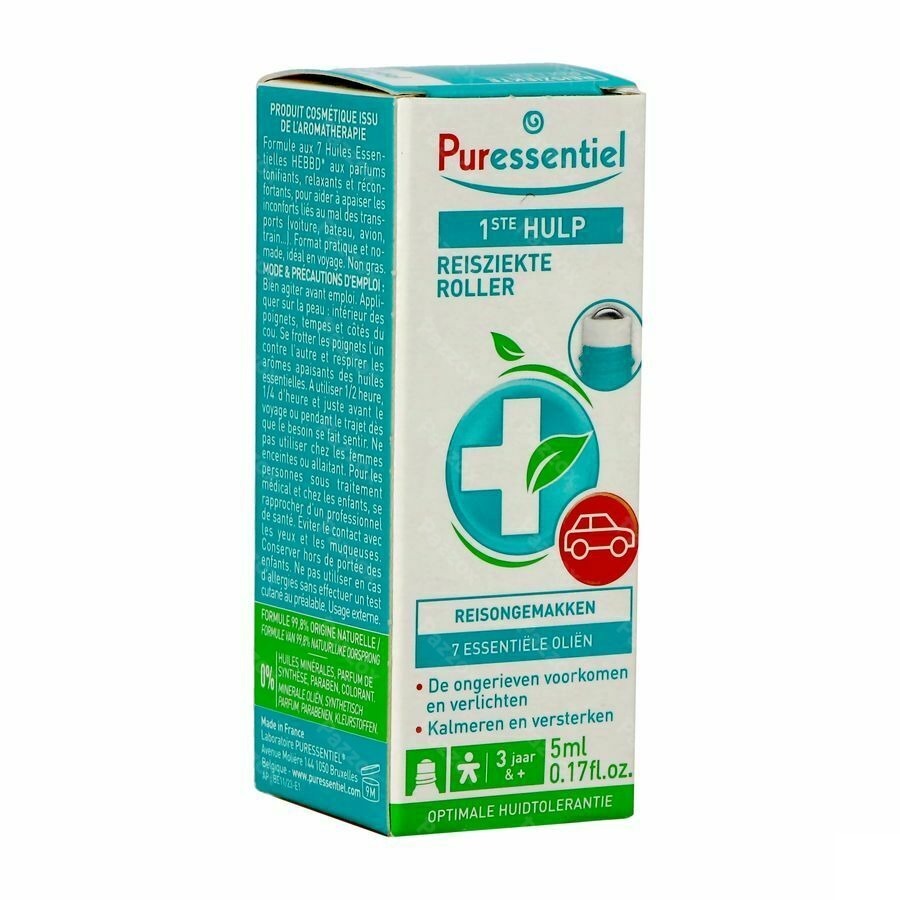 Puressentiel Roller Reisziekte 7 Essentiële Olie 5ml