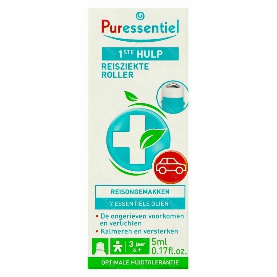 Puressentiel Roller Reisziekte 7 Essentiële Olie 5ml