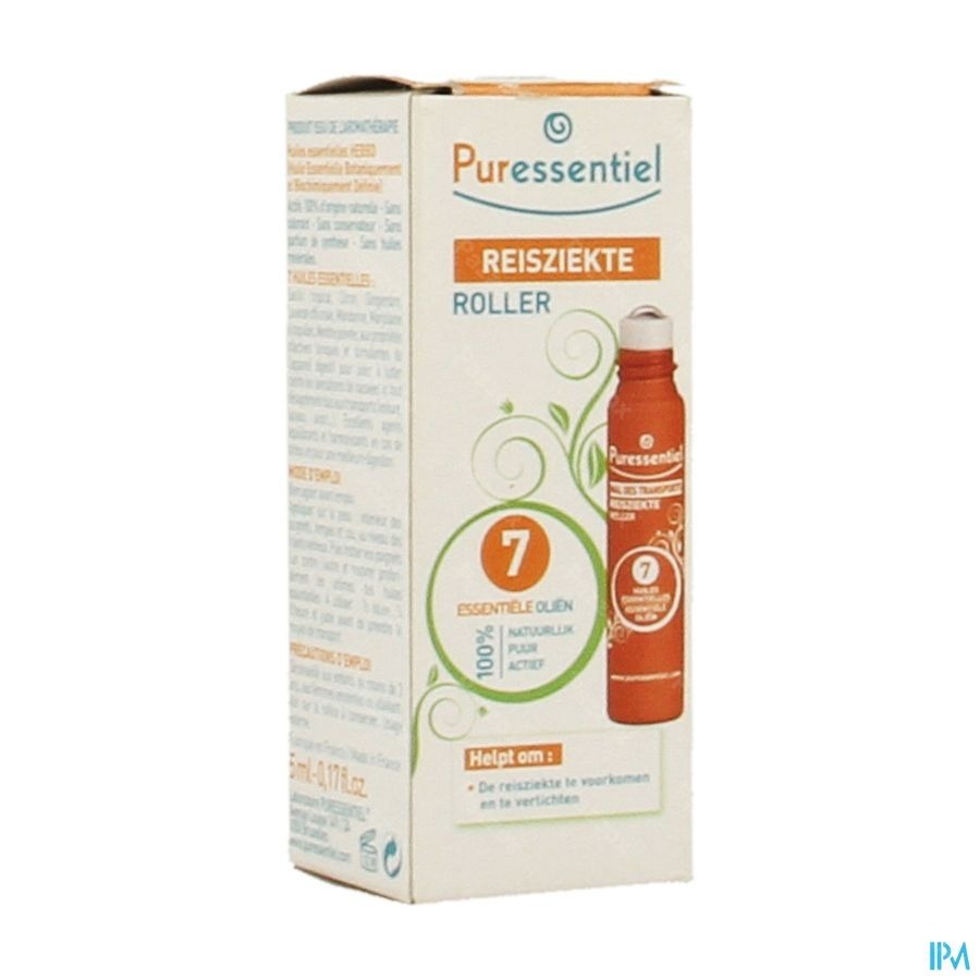 Puressentiel Roller Reisziekte 7 Essentiële Olie 5ml
