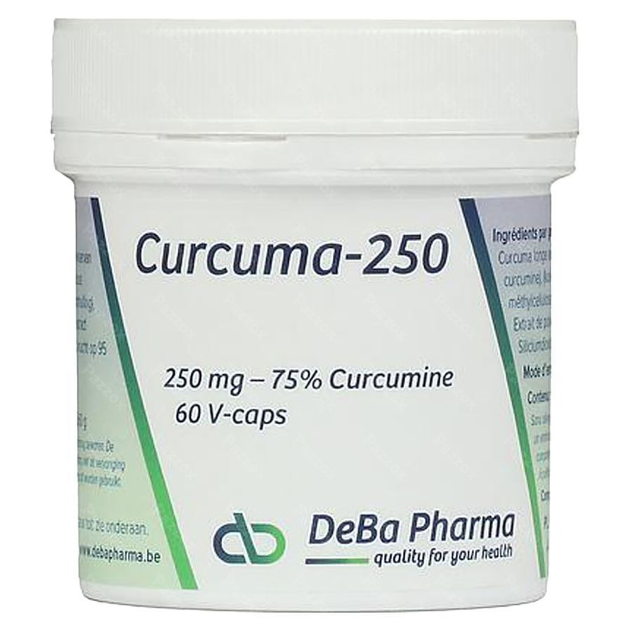 Curcuma-250 Caps 60 Deba