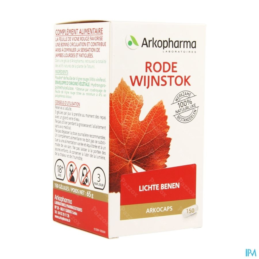 Arkocaps Vitiven Rode Wijnstok 150 Cfr 4138103