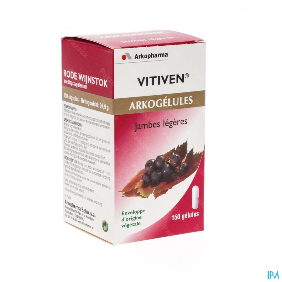Arkogelules Vitiven Vigne Rouge 150 Cfr 4138103