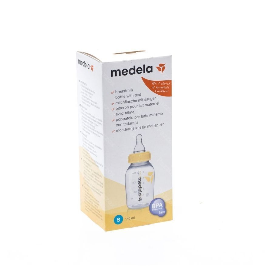 Medela Biberon Plast Lt Maternel+tetine Slow Flow