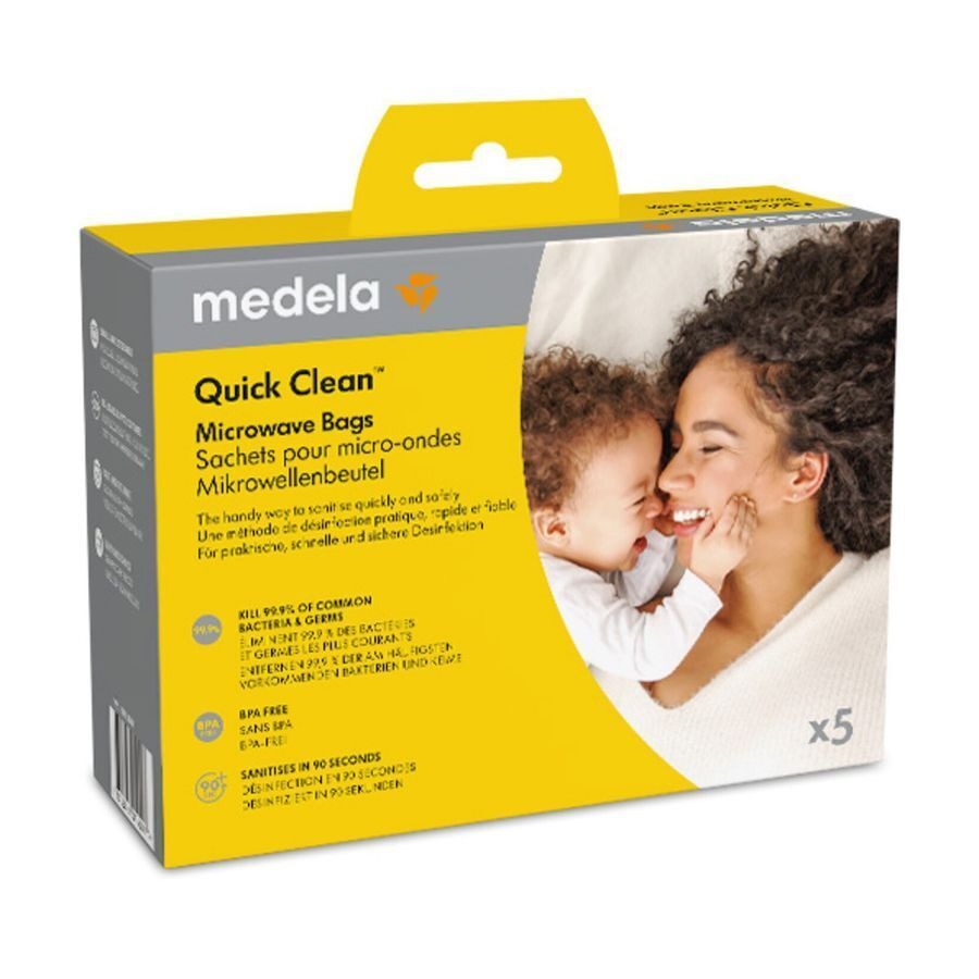 Medela Quick Clean Sach Sterilisat. Micro Ondes 5