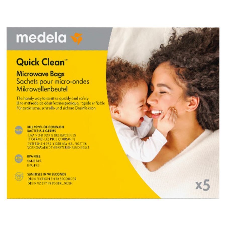 Medela Quick Clean Sach Sterilisat. Micro Ondes 5