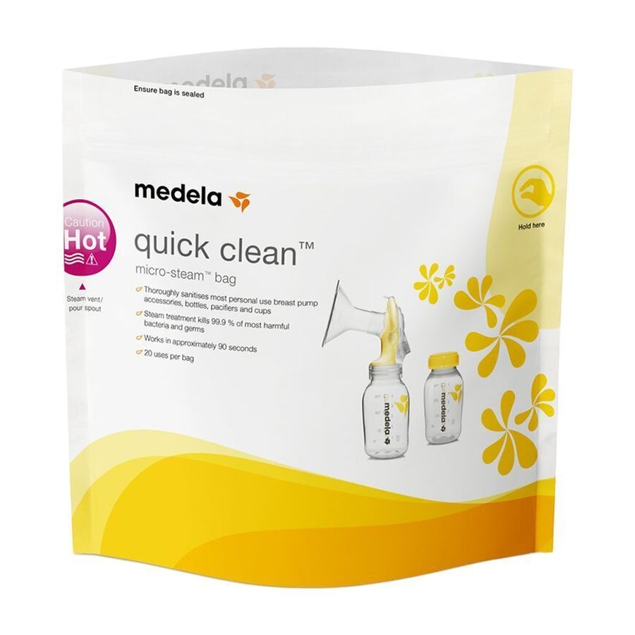 Medela Quick Clean Sach Sterilisat. Micro Ondes 5