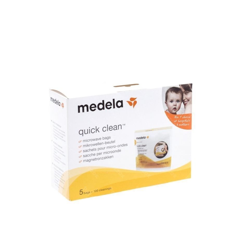 Medela Quick Clean Sach Sterilisat. Micro Ondes 5