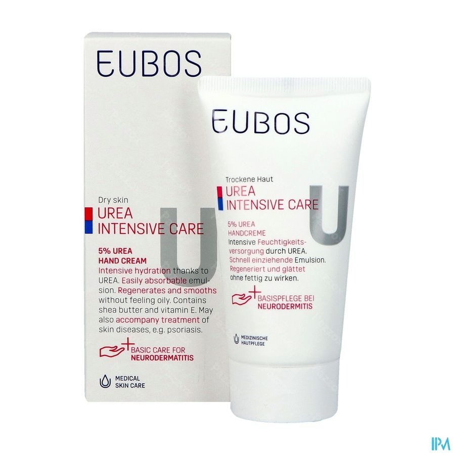 Eubos Creme Mains Uree 5% Tube 75ml
