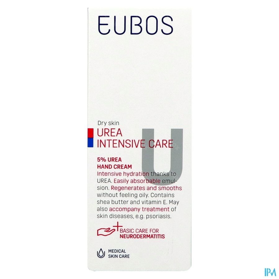 Eubos Creme Mains Uree 5% Tube 75ml